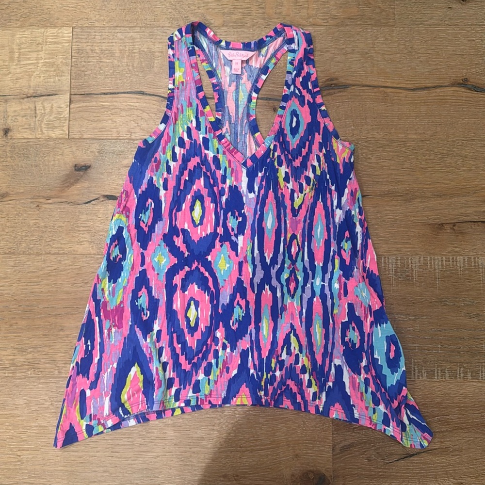 Lily Pulitzer Kiawah Racer Back Tank Top